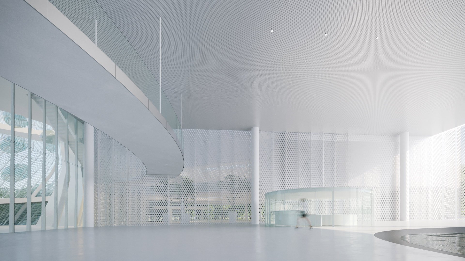 Taichung Green Museumbrary v Tchaj-wanu od japonského ateliéru SANAA 