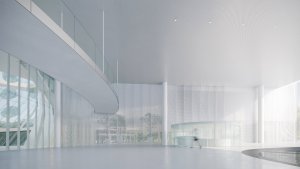 Taichung Green Museumbrary v Tchaj-wanu od japonského ateliéru SANAA 