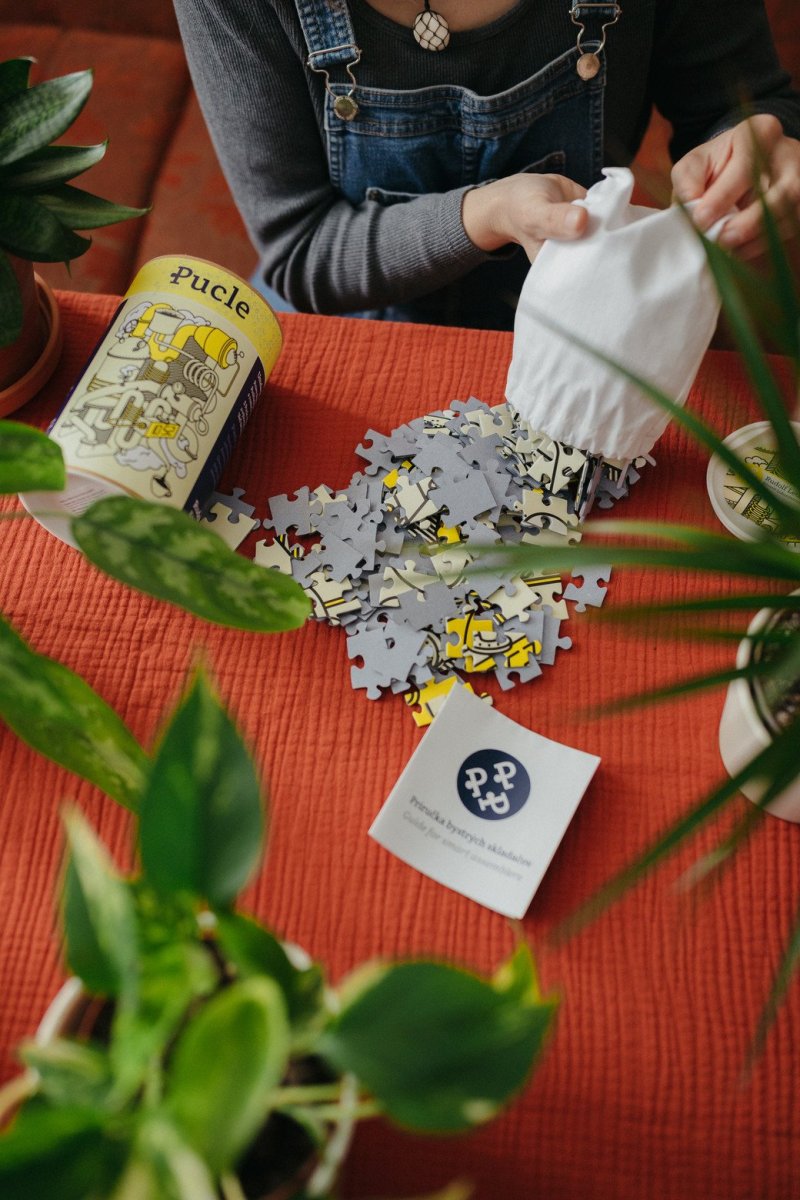 Že se dají puzzle dělat i jinak, ukazuje slovenský projekt Pucle s motivy od současných umělců.