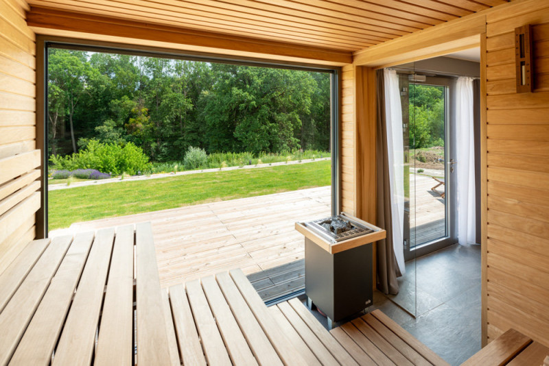 Sauna (Saunovací domy od Eko Modular)