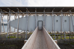 Peter Zumthor, Památník Steilneset. Lokace: NTR, Varanger, Vardø 2011 - foto