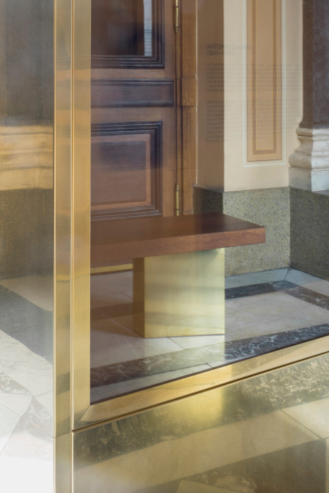 Interiéry předsálí České filharmonie v Rudolfinu, Lenka Míková architekti / Lenka Míková