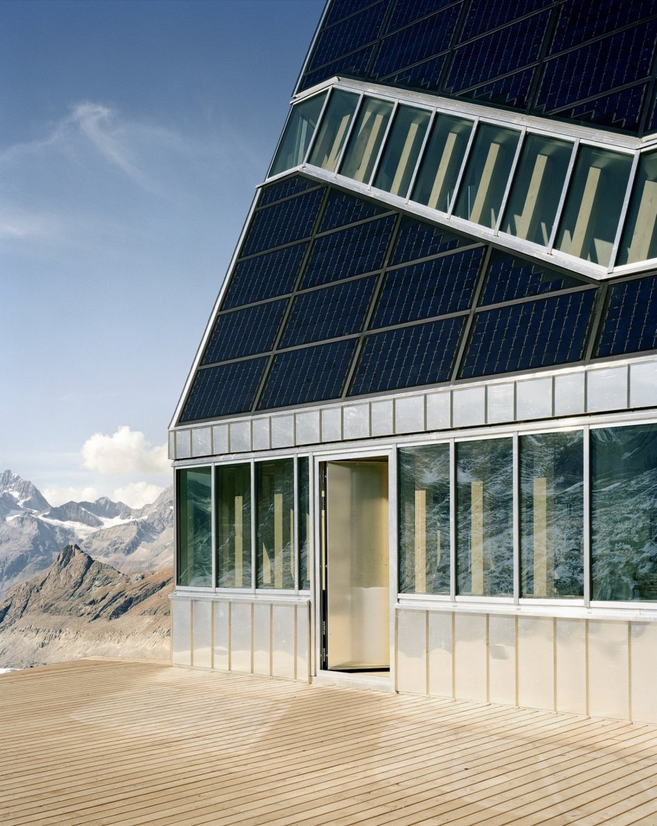 Horská chata Monte Rosa, Bearth & Deplazes Architekten