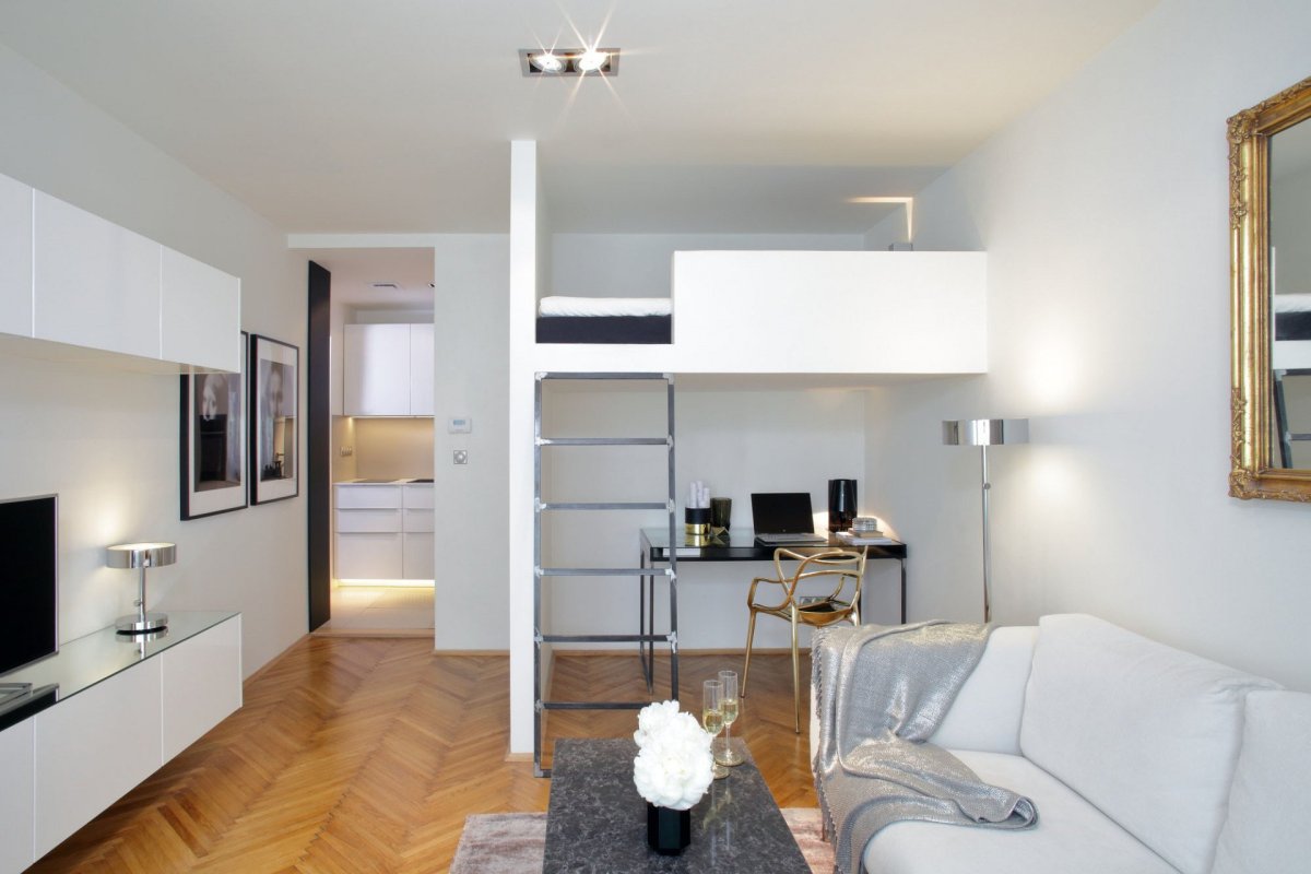 Prostor Interiors, interiér bytu na Pankráci - foto
