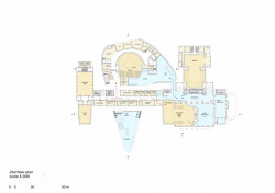 Koncertní síň v Ostravě od studií Steven Holl Architects + Architecture Acts, výkresy.