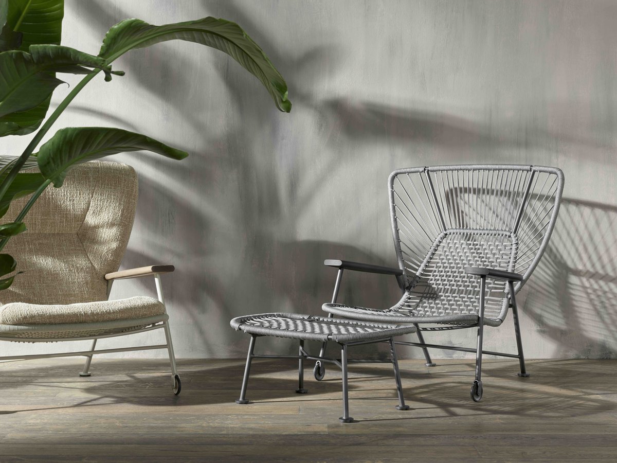 Konsepti vybralo inspirativní kolekce z milánského veletrhu Salone del Mobile. (na obrázku ikonický lounge design Shinzo Hybrid od značky Walter Knoll)