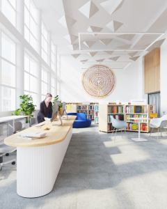 Learning Innovation Hub, Perspektiv / Ján Antal, Martin Stára, vizualizace