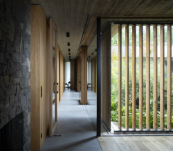 Propojení vnějšího a vnitřního  (Villa Lamella, A69 architekti)