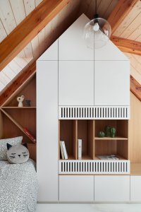 Pokoj pro děti či hosty (Tak design, byt pod Ještědem)