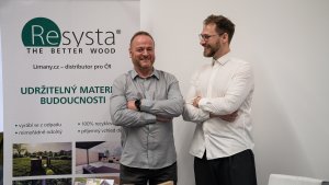 Majitel společnosti Limany Petr Vach s designérem Limany Patrikem Rešlem