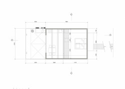 DDAANN, Hausbót, půdorys 2. NP – foto