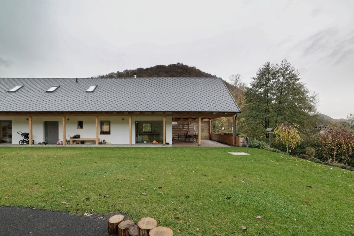 Rodinný dům Povrly od studia 3+1 architekti