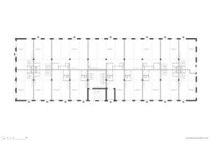 De Lakfabriek, nový půdorys 1.np, Wenink Holtkamp Architecten