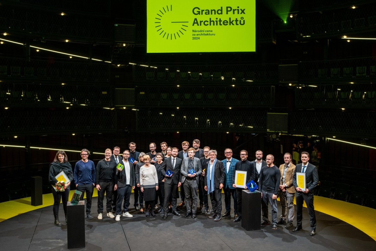 Porotci a vítězové letošního Grand Prix Architektů