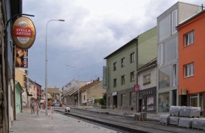 polyfunkční dům v Minské ulici v Brně od ateliéru Makovský