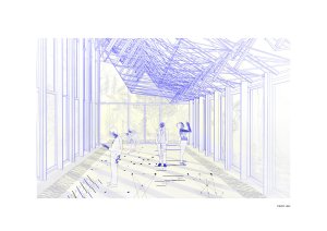 Mandelův skleník v Brně, Chybík+Krištof Architekti, vnitřní pohled