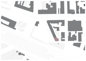 Situace (Nástavba Harfa; matěj šebek architekti)