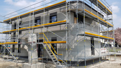 Speciální beton pro 3D tisk betonových staveb. Vyvinul ho výzkumný tým společnosti Heidelberg Materials