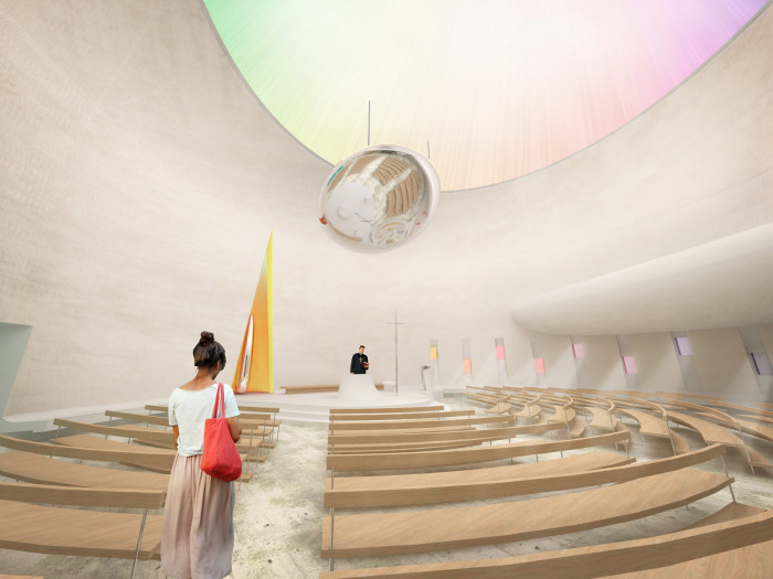 Kostel bl. Restituty Brno - Lesná, interiér