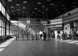 Historická fotografie ze stanice Kačerov