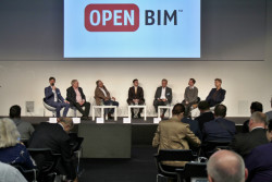 Diskuzní panel openBIM - BIMday 2019 - ilustrační foto.