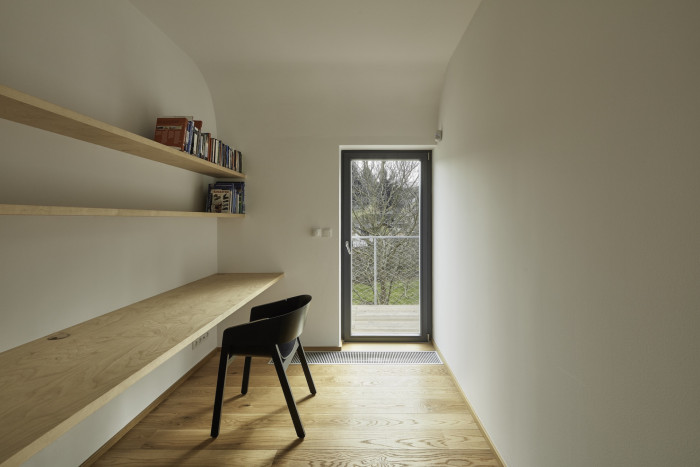 Rodinný dům v Poříčí nad Sázavou, 0,5 Studio