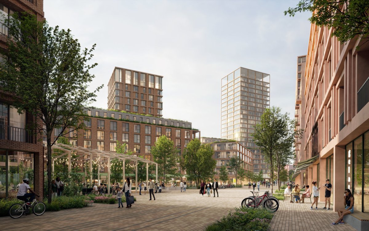 Vizualizace proměny industriální Ostravy podle dánského studia ADEPT a českých ateliérů ohboi, atelier.tečka, VEN.KU architekti, Vectura Pardubice a Afry