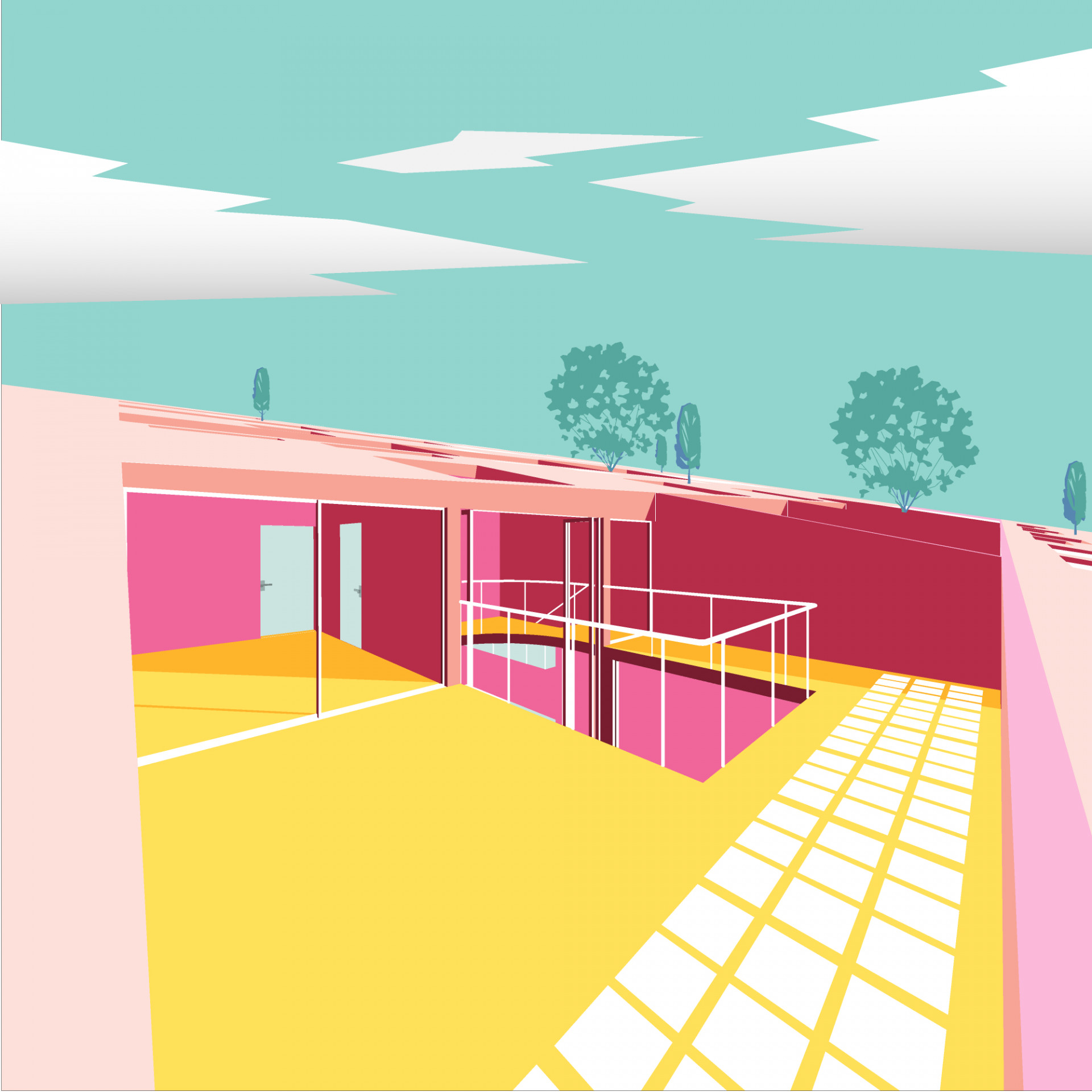 Vyšehradská stráň, Jakub Hudeček.