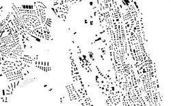 Campus Moos, model, schwarzplan, E2A