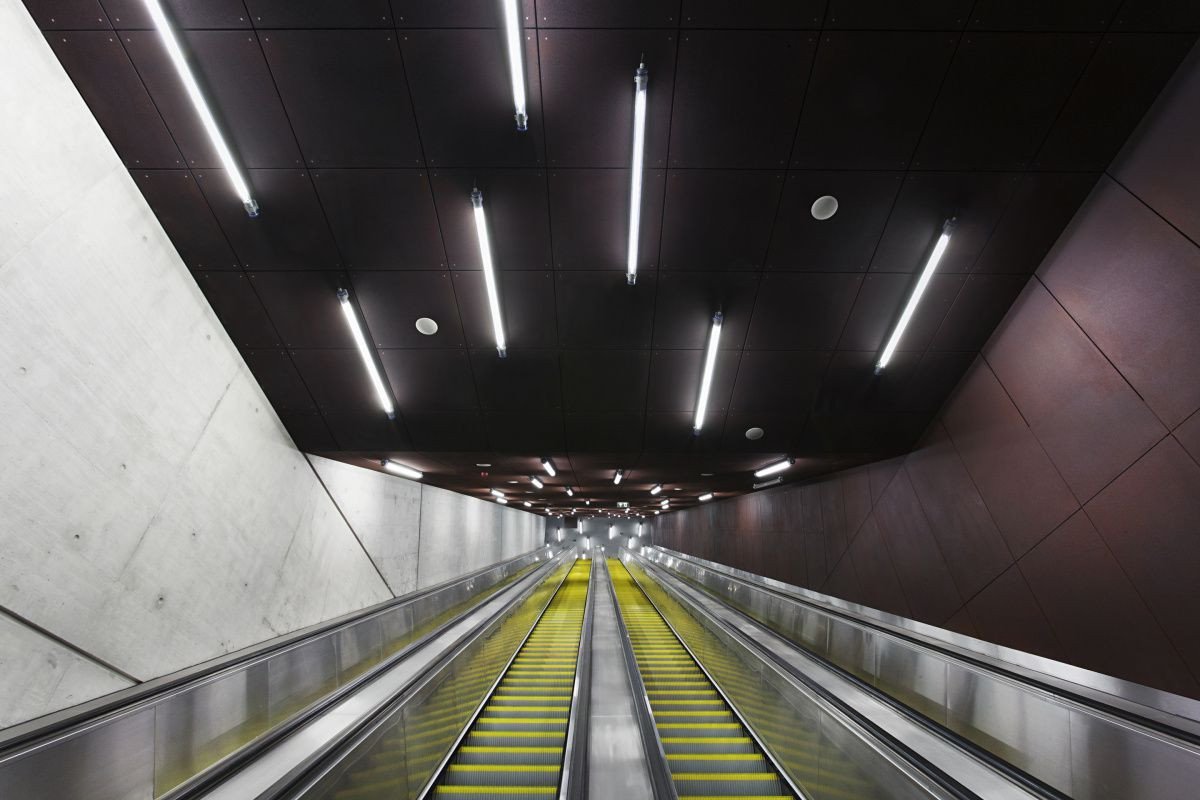 Zastávka metra GELLÉRT na lince M4 v Budapešti, Sporaarchitects