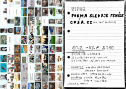 Pozvánka na výstavu Form follows function, galerie VI PER