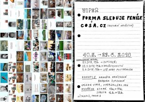 Pozvánka na výstavu Form follows function, galerie VI PER