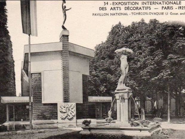 Josef Gočár, Československý pavilon (Světová výstava dekorativních umění, Paříž 1925) - foto