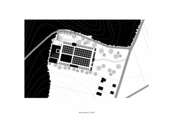 Ján Antal, Petr Bočan, Obecní hřbitov, situace - foto