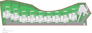 Bytový komplex ROLIČKY, Cakov+partners / Kalin Cakov, Metodiy Monev, Ján Obušek, situace