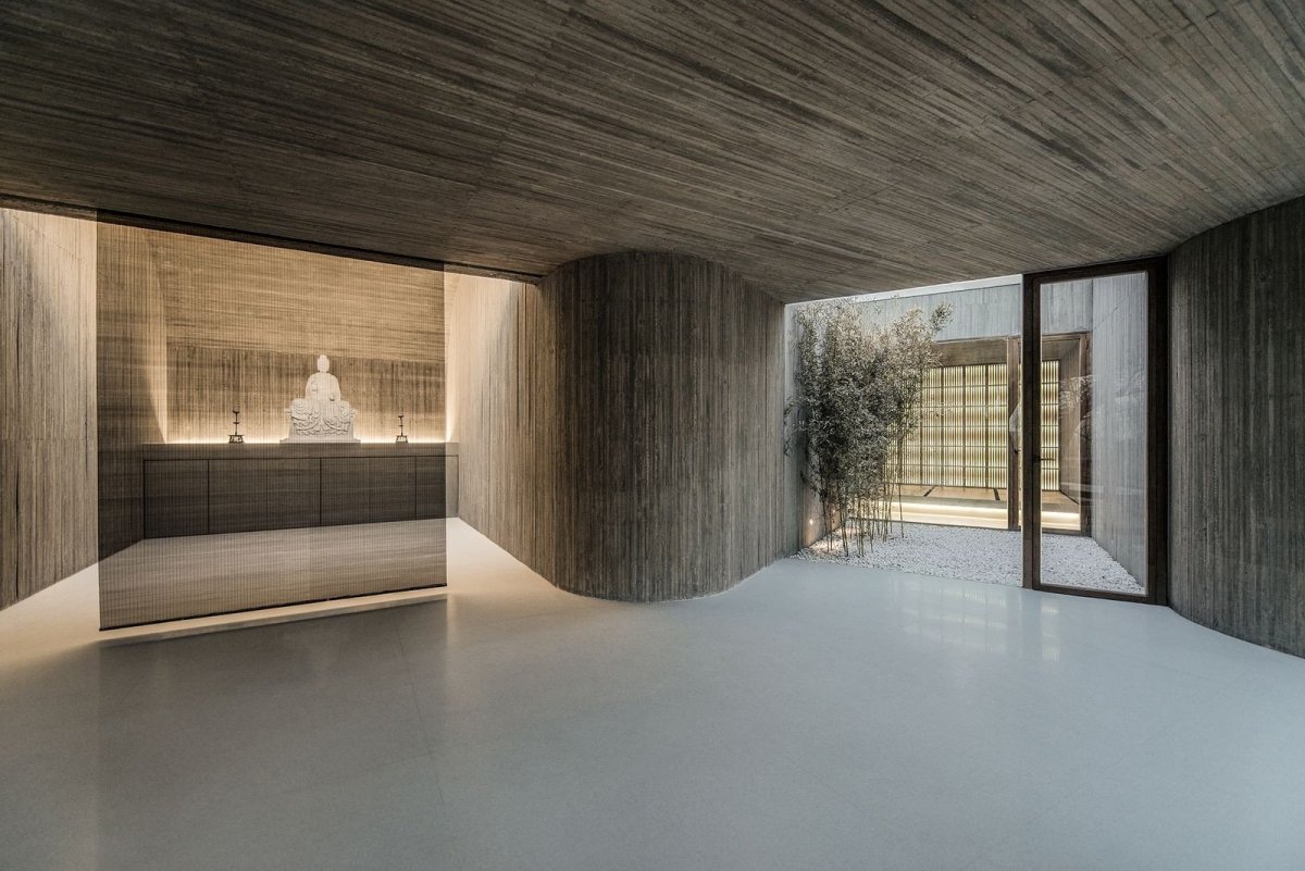 Buddhistická svatyně v čínském Tangshanu od ARCHSTUDIO