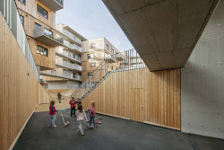 Seestadt Aspern, bytový komplex D12, Querkraft