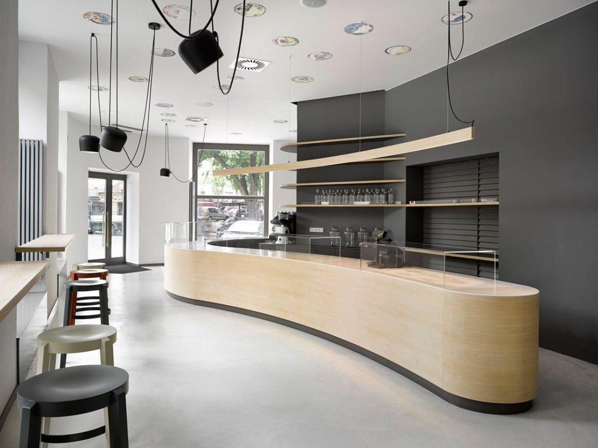JRA Jaroušek.Rochová.Architekti, Café. Bistro. Pekařství Záhorský - foto
