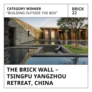Celosvětová architektonická soutěž Brick Award 22 zná své vítěze
