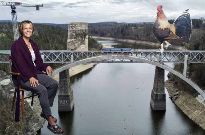 Týden s novým mostem, knihou a kohoutem