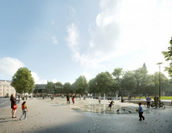 Vítězný návrh nové podoby Senovážného náměstí v Českých Budějovicíchc