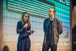 Finálový večer studentské soutěže SUPERSTUDIO 2019.