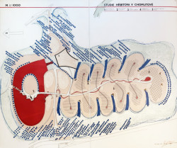 Studie hřbitova v Chomutově