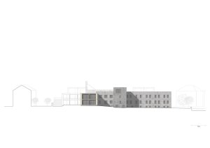 Jacoby Studios Headquarters, pohled, David Chipperfield Architects