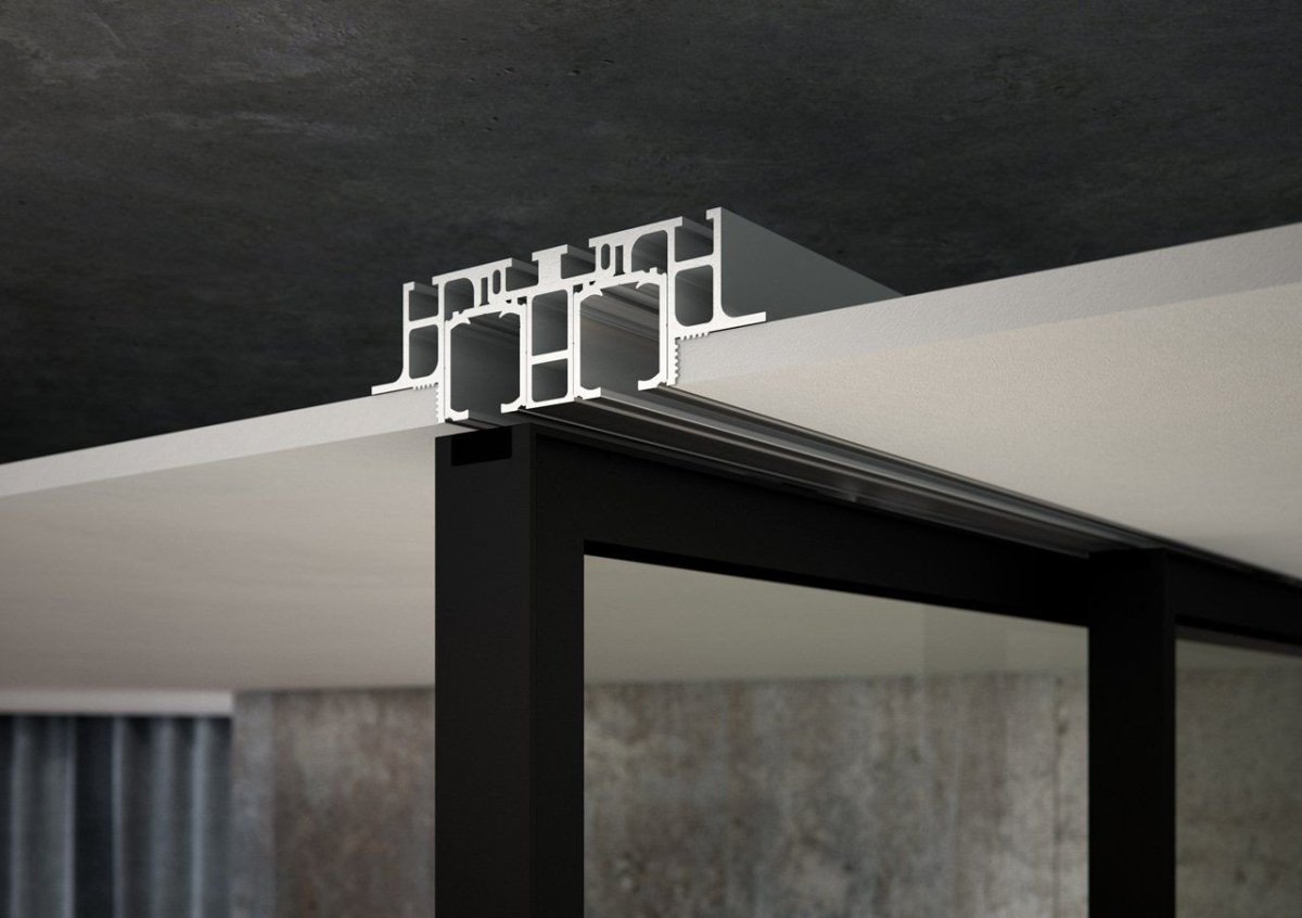 J.A.P., dveře STRONG, detail posuvného systému PREMIUM – foto