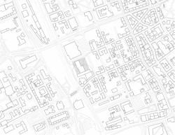 Projekt na obnovu bývalých jatek pro PLATO, půdorys