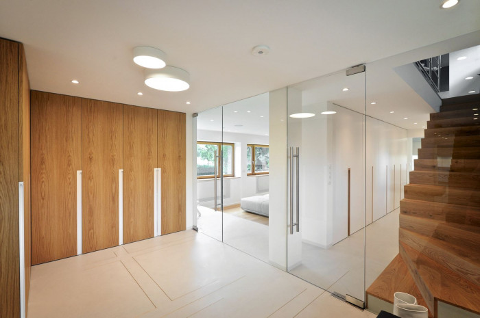 rekonstrukce vily Hanspaulka - vstupní hala, Veronika Pánková, foto