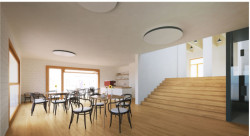 3. místo: Společenské centrum Stará Hasička, vizualizace, Kafková, Blahová, Blaha