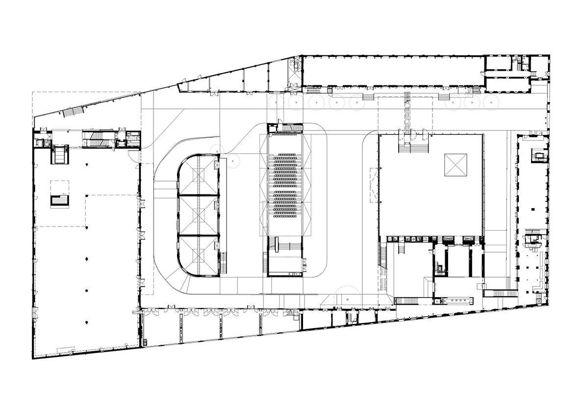 OMA, Fondazione Prada, výkres