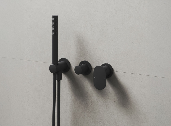 Podomítková 2cestná baterie Spring, se sprchovým setem; od Ravaku